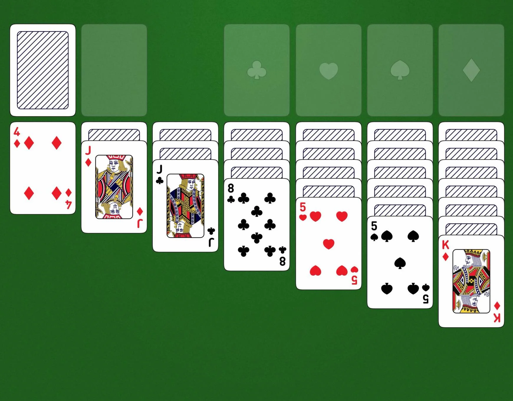 Original solitaire game